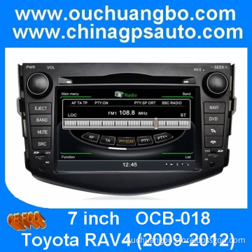 Ouchuangbo Car Radio DVD for Toyota RAV4 (2009-2012) S100 Platform 3G Wifi Bluetooth Audio